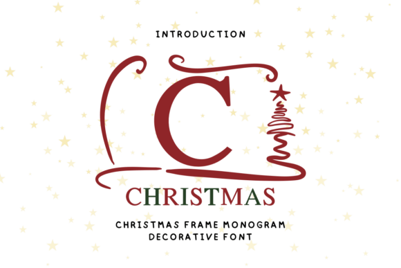 Christmas Frame Monogram: A Designer's Review of This Decorative Typeface