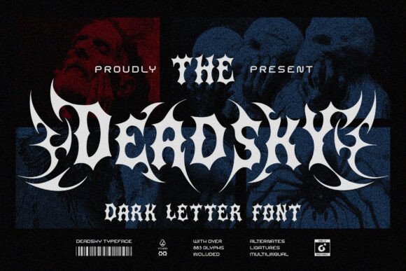 Dead Sky: The Edgy Blackletter Font for Bold Marketing