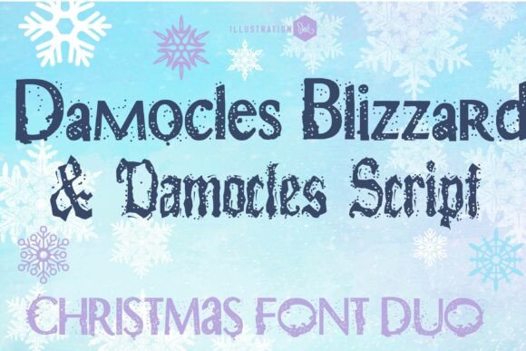 Designing with Damocles Blizzard Duo Typeface