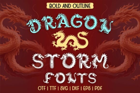 Dragon Storm Font for Bold Design