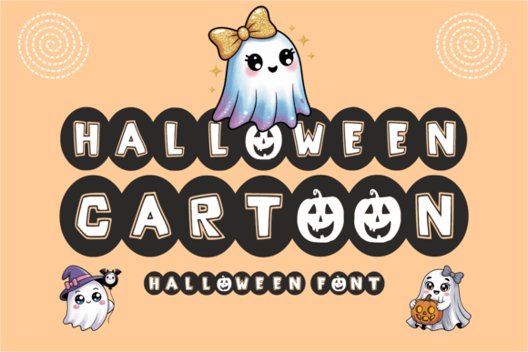 Elevate Your Brand with the Halloween Cartoon Typeface
