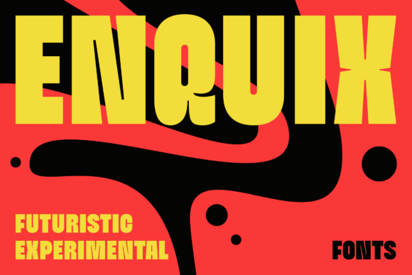 Enquix: A Bold Font for Digital Campaigns