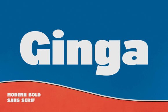 Ginga: A Bold Sans Serif Font for High-Impact Campaigns