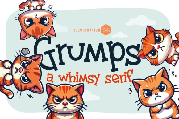 Grumps Font Review: A Whimsical Serif for Web & Brand Design