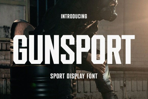 Gunsport Font: A Bold Sans Serif for Makers