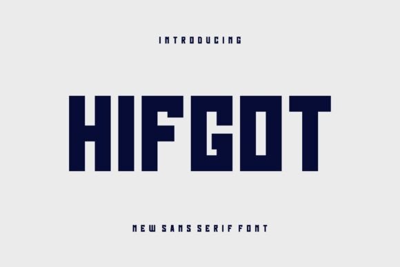 Hifgot Review: A Bold Sans Serif for Modern Brand Identity