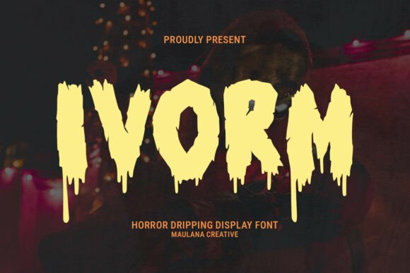 How Ivorm Transforms Brand Identity with a Bold Display Font