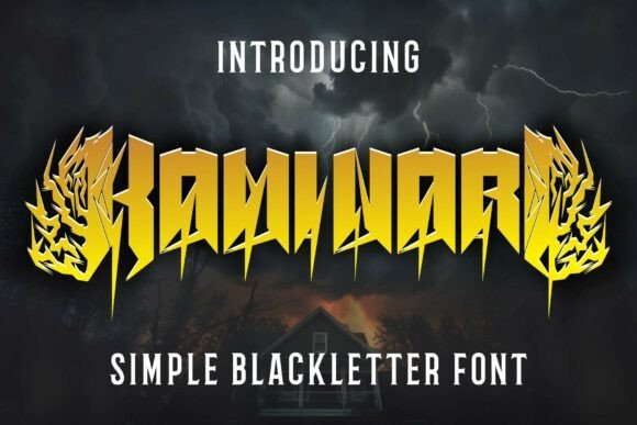 Kaminari Font Review: Bold Blackletter for Campaigns
