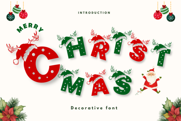 Merry Christmas 2 2: A Festive Display Font for Holiday Branding