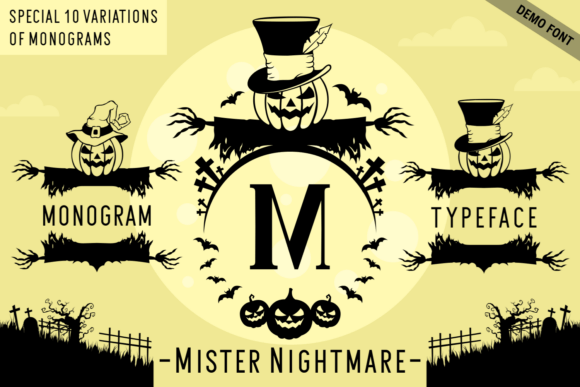 Mister Nightmare Demo Font