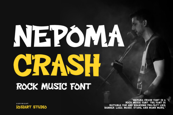 Nepoma Crash: A Bold Blackletter Font for Web Design