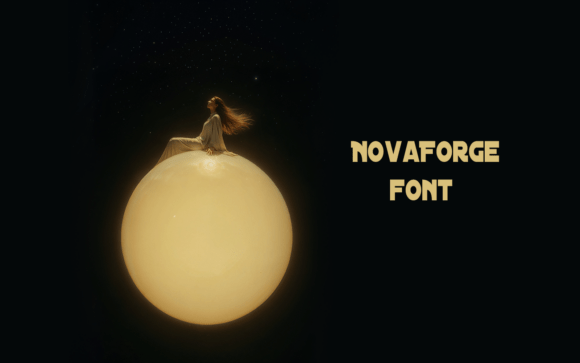 Nova Forge: The Bold Typeface for Modern Brand Identity