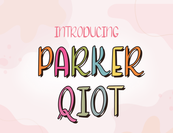 Parkerqiot: A Playful Sans Serif for Bold Editorial Design
