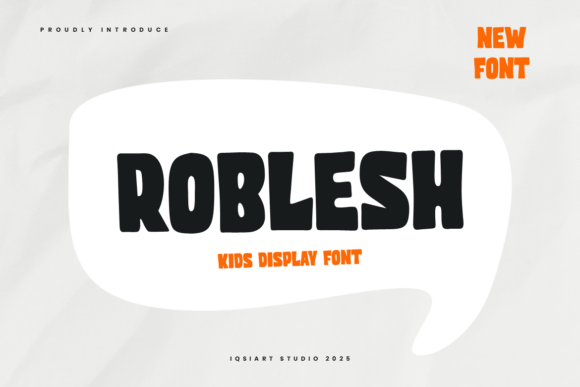 Roblesh Font: A Bold Choice for Small Business Branding