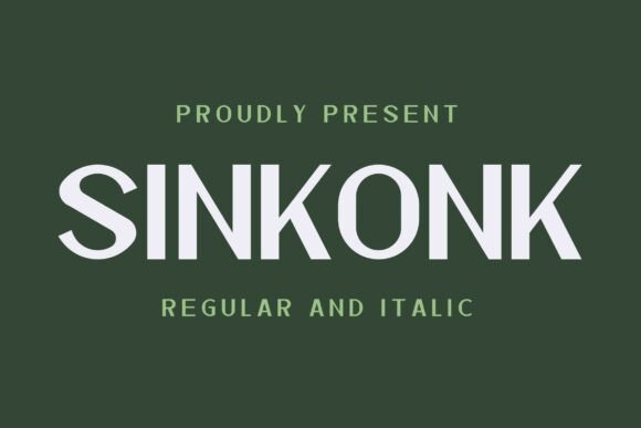 Sinkonk Font Review: A Bold Sans Serif for Modern Brands