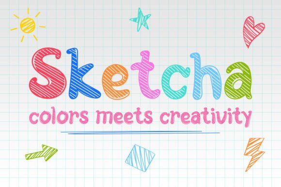 Sketcha: A Creative Font for Web Design