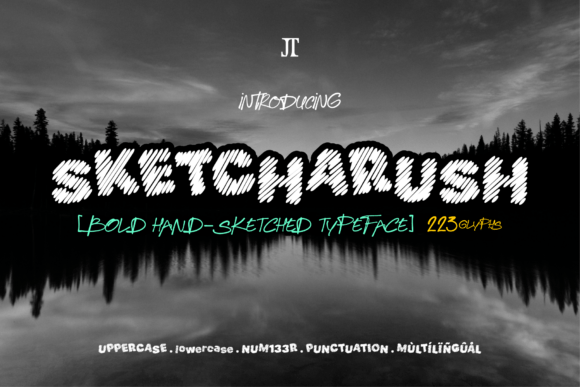 Sketcharush: A Bold Font for Creative Businesses