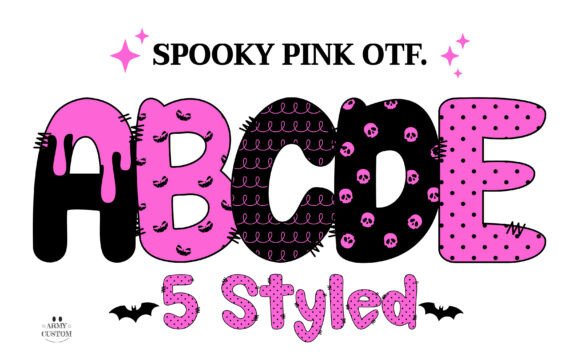 Spookypink Polkadot: A Color Font for Bold Campaigns