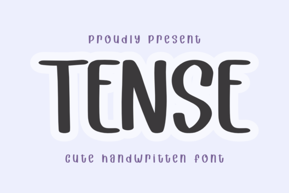 Tense Font Review: A Bold Handwritten Typeface for Modern Brands