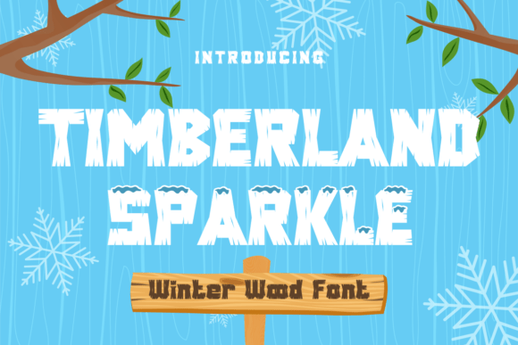 Timberland Sparkle Font for Business