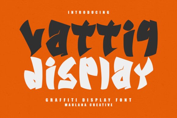 Vattiq: A Bold Display Font for Modern Brand Identity
