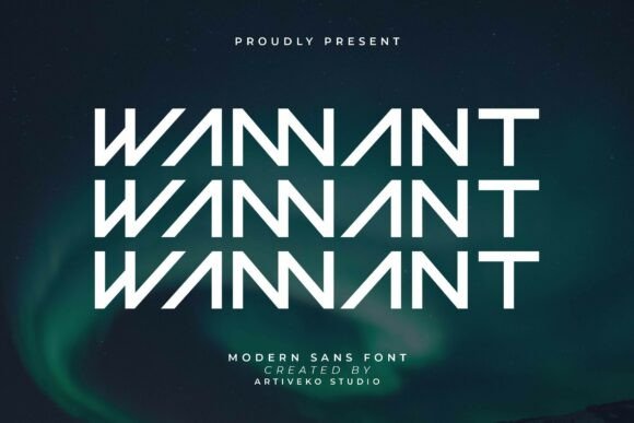 Wannant: A Modern Font for Digital Branding