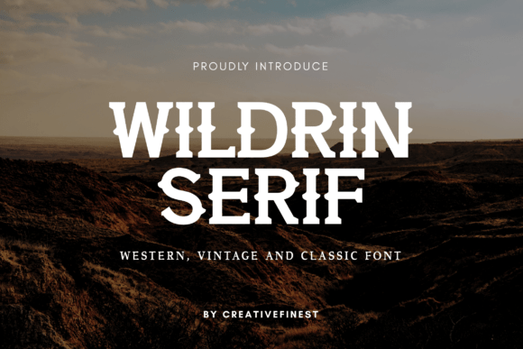 Wildrin Serif: A Bold Typeface for Memorable Brands