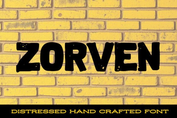 Zorven: A Bold Sans Serif Font